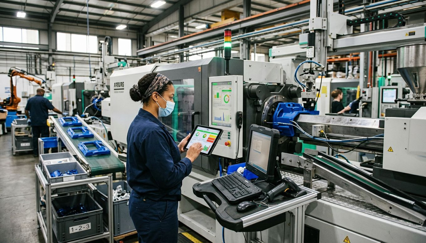 La transition digitale bouleverse-t-elle le contrôle qualité sur les lignes d’injection ?